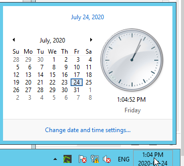 setting up the audit log time 3